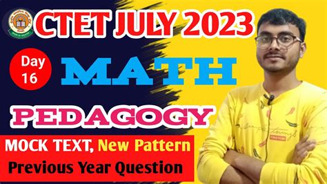 Ctet Math Pedagogy Math Pedagogy Ctet Math Ctet July 2023 Math