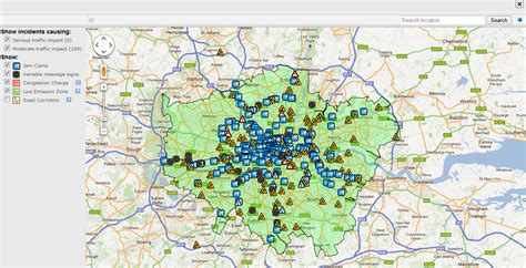 Low Emission Zone London Map