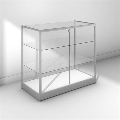 Glass Display Counter Frameless Front Glass Case By Plumbob