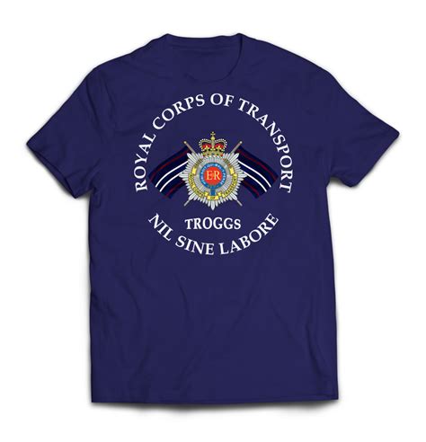 Royal Corps Of Transport Troggs Printed T Shirt New T Shirt Design Cool Graphic Tees Carolina