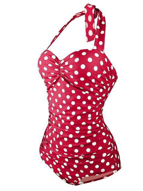 Maillot De Bain Pin Up Vintage Une Pièce Retro Stage France