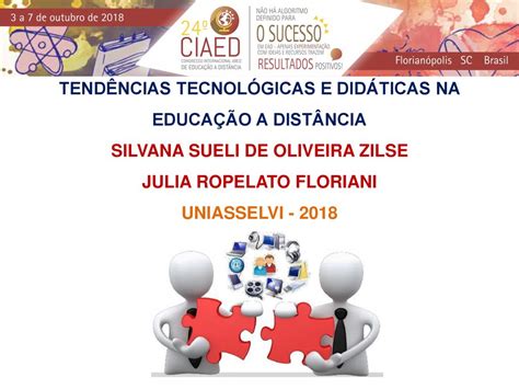 Tend Ncias Tecnol Gicas E Did Ticas Na Educa O A Dist Ncia Ppt Carregar