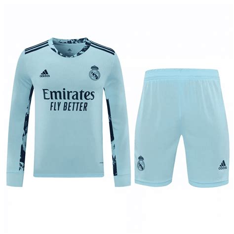 Camisa Manga Longa Real Madrid Uniforme Goleiro Climalite