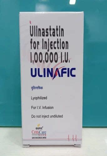 Ulinafic Iu Injection Packaging Type Vial At Rs Piece