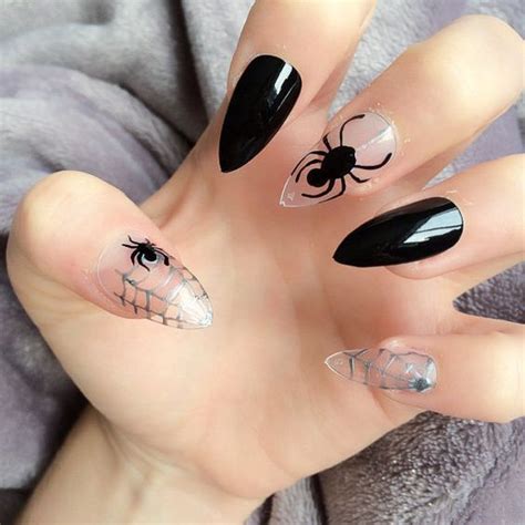 23 Devilishly Good Nail Art Ideas To Try This Halloween Cute