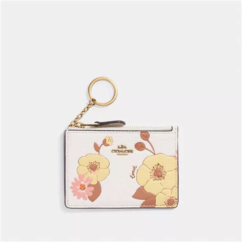 Coach® Outlet Mini Skinny Id Case With Floral Print