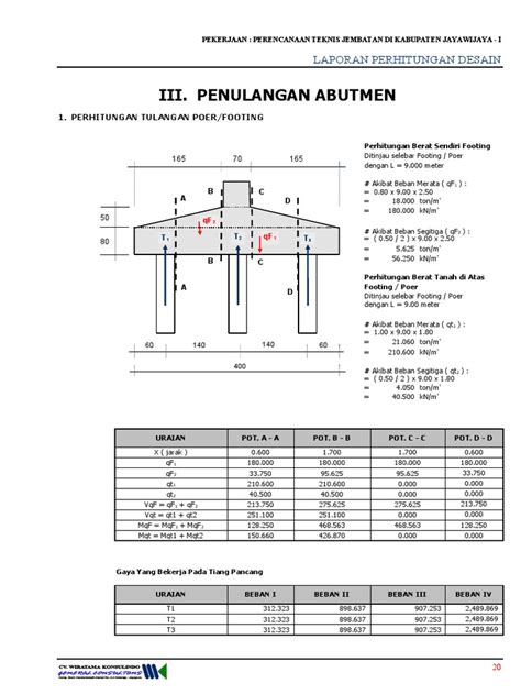 Perhitungan Tulanganxls Pdf