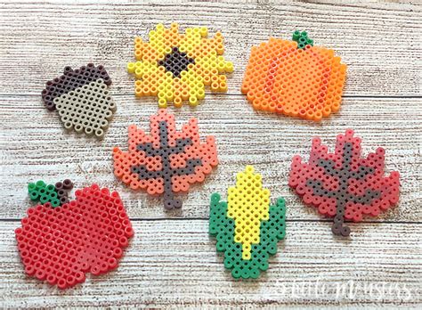 5 Little Monsters Fall Perler Bead Designs