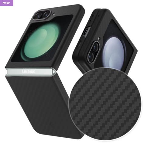 Spigen Aramid Air Skin Pro Case For Galaxy Z Flip 5 Flip5 Black