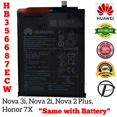 Huawei Honor 7x Battery Hb356687ecw 100original Lazada Ph