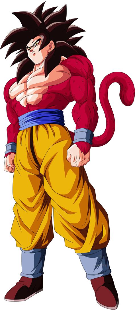 Goku Ssj4 Goku Super Saiyajin 4 Personajes De Goku Goku Super Saiyajin