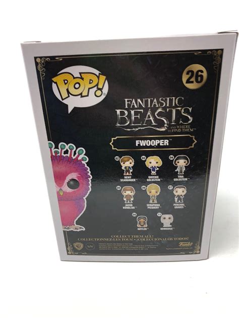 Fantastic Beasts Flocked Fwooper Funko Pop Kohl S Exclusive New