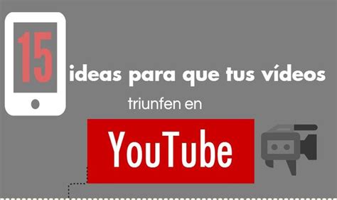 Consejos Para El Xito De Tus V Deos En Youtube Infograf A