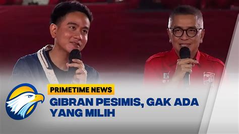 Ditanya Soal Cawapres Gibran Pesimis Youtube