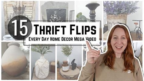 Upcycled Decor Diy Mega Video Trash To Treasure Thrift Flips