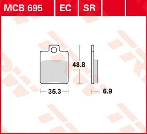 Bremsbelag für Peugeot Citystar 125 RS ABS Bj 2017 TRW Lucas MCB695 eBay