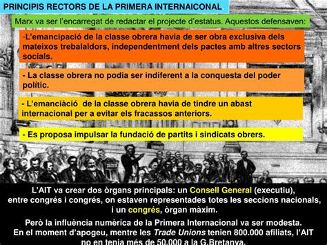Ppt 1 La Primera Internacional De Treballadors 1864 1876