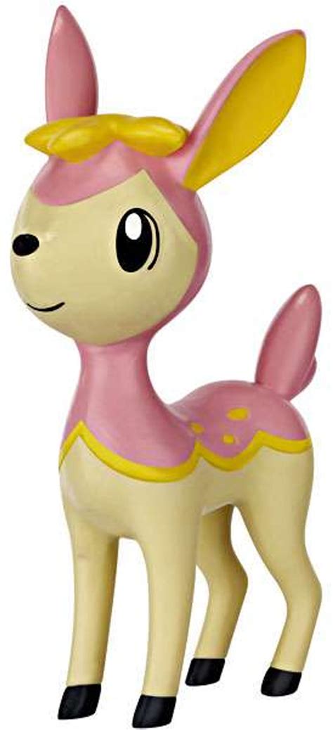 Pokemon Black White Series 2 Basic Pink Deerling Figure Spring Jakks