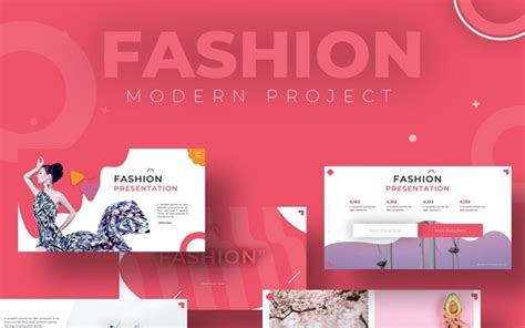 Fashion Modern Powerpoint Template 85868 Templatemonster