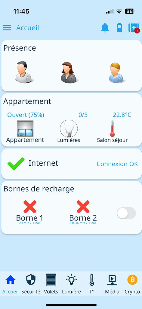 Widgets Diff Rents Suivant Appareils Communication Communaut Jeedom