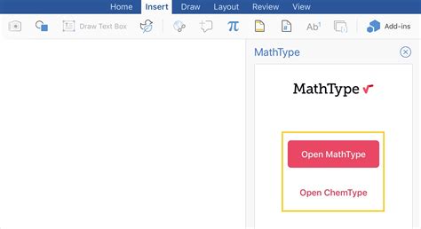 Mathtype Add In For Microsoft