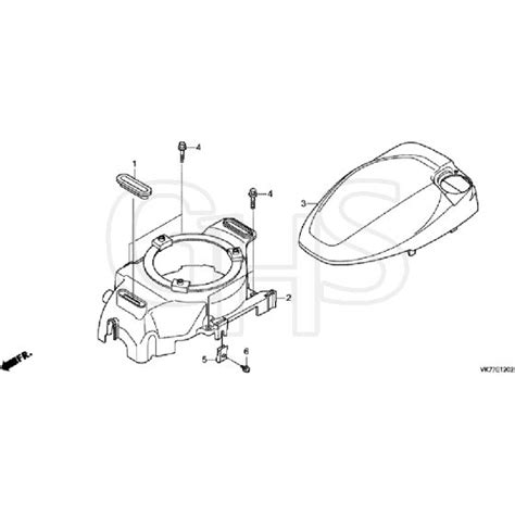 Honda Hrx476c2 Vyeh Fan Cover Diagram Ghs