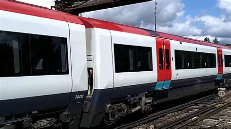 Rare Gatwick Express Class Departs Gatwick Airport Station