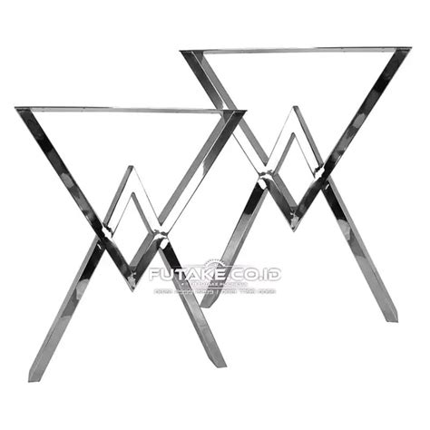 Kaki Meja Stainless Desain Unik Custom Kualitas Terjamin Pusat