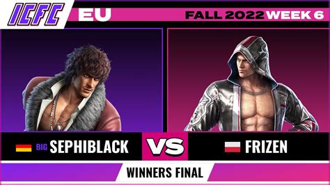 Sephiblack Miguel Vs Frizen Steve Winners Final Icfc Eu Tekken