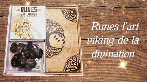 Coffret Runes L Art Viking De La Divination De Julie Destouches