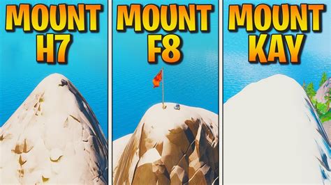 Fortnite Tanze Auf Der Spitze Des Mount H Mount F Und Mount Kay