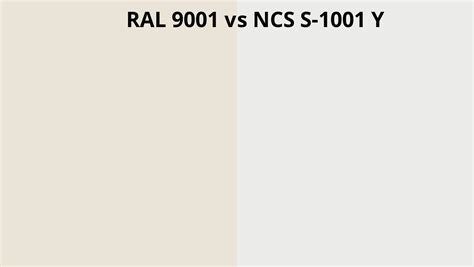 Ral 9001 Vs Ncs S 1001 Y Ral Colour Chart Uk