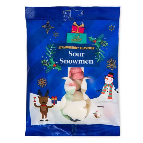 Sour Snowmen Gummy Sweets 160g Dominion Aldi Ie