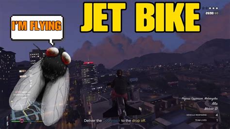 Gta Online Jet Bike Showcase And Double Mission Oppressor Bike