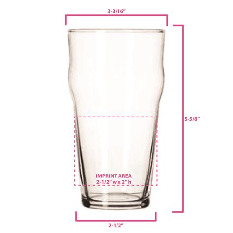 Beer Pint Glass