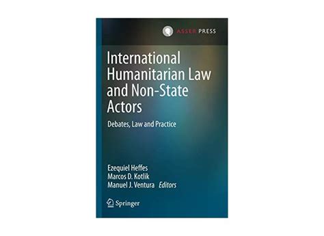 International Humanitarian Law And Non State Actors Debates Law And