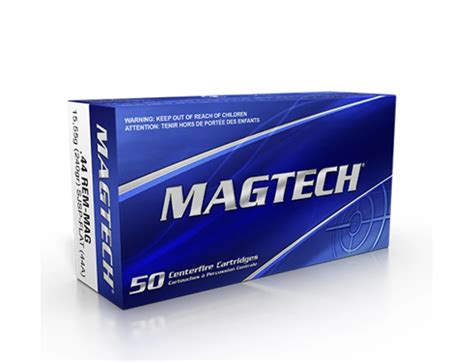 Magtech 44 Mag 240 Grs SJSP Flat 1000 St RangeMaster Store