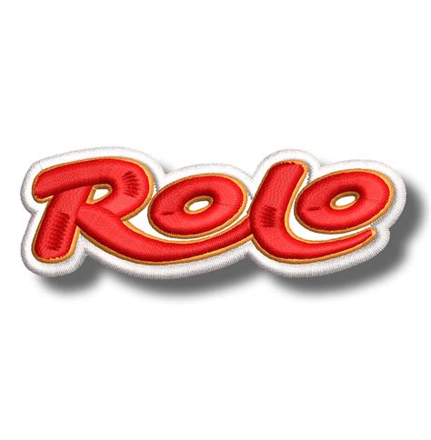 Rolo Embroidered Patch X Cm Patch Shop