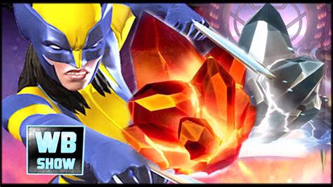 Marvel Contest Of Champions Cloned Wolverine Girl X 23 4 Star Crystals Opening Youtube