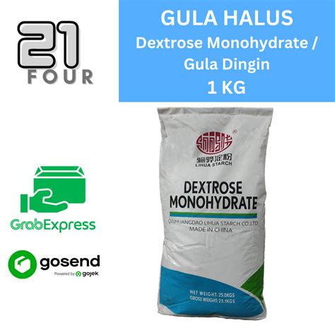 Jual Dextrose Monohydrate Gula Halus Donat Gula Dingin Produk 1 KG