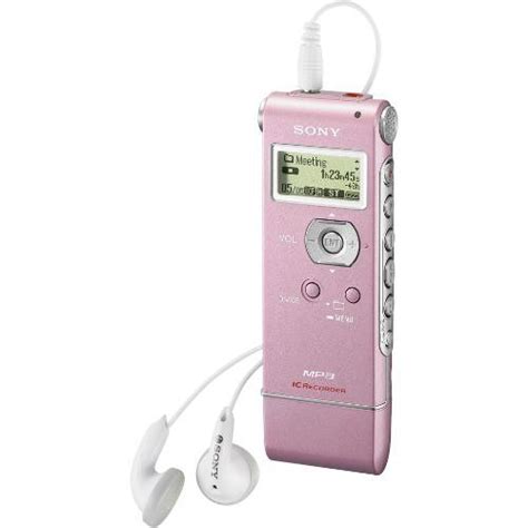 Sony Icd Ux71 Digital Voice Recorder Pink Icdux71pink Bandh