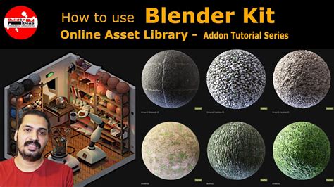 How To Use Blender Kit Online Asset Library Addon In Blender 2 8 Series