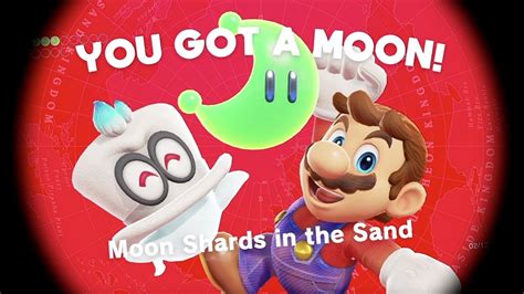 Super Mario Moon Shards In The Sand Game Play Super Mario Odyssey