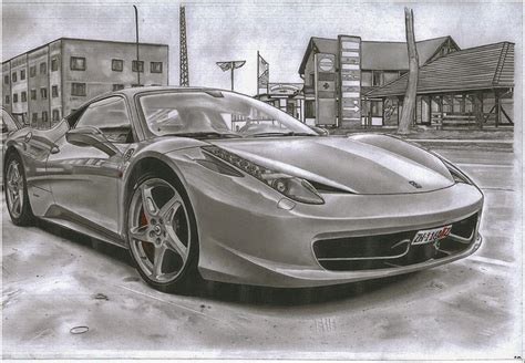 Drawings: Car and Bike Drawing