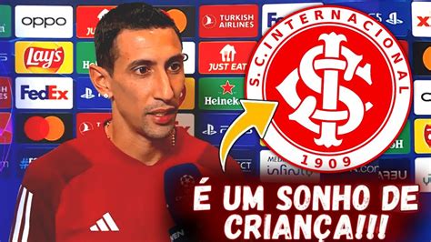 SAIU AGORA INTER CONFIRMOU BAITA REFORÇO TORCIDA COMEMOROU MUITO