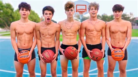 Extreme Strip Basketball W Brent Rivera And Ben Azelart Youtube