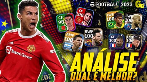 Comparando Cartas De Jogadores No Efootball Qual A Melhor Youtube