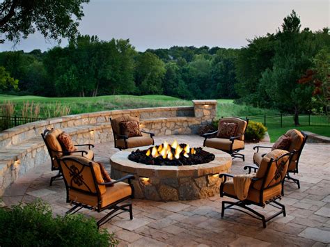 Rustic Style Fire Pits | Landscaping Ideas and Hardscape Design | HGTV