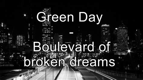 Green Day Boulevard of broken dreams Subtitulos español YouTube