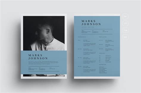 Graphic Designer Resume Inspiration